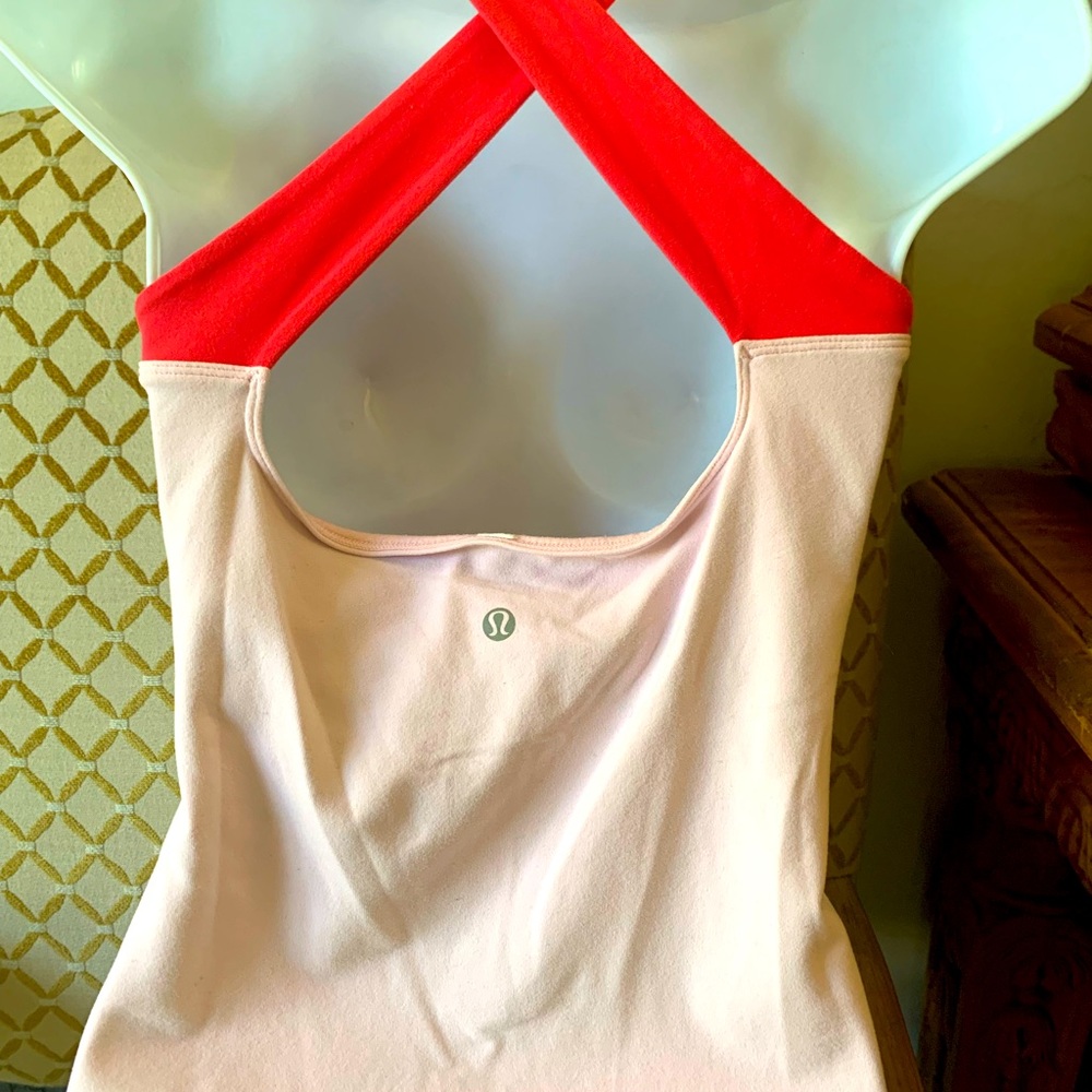 Lululemon tank. Light pink. Small